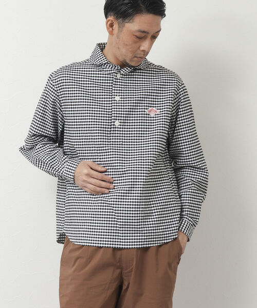 DANTON(ダントン)の「【DANTON/ダントン】ROUND COLLAR P.O SHIRT L/S TRD 丸襟シャツ(シャツ/ブラウス・メンズ・ブルー系その他/グレー系その他・42/38/40/44)」の17枚目の写真