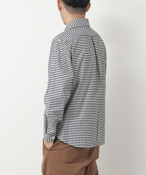 DANTON(ダントン)の「【DANTON/ダントン】ROUND COLLAR P.O SHIRT L/S TRD 丸襟シャツ(シャツ/ブラウス・メンズ・ブルー系その他/グレー系その他・42/38/40/44)」の20枚目の写真