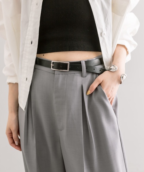 mystic（ミスティック）の「レザーベルト（ベルト・レディース・ブラウン/ブラック・ONE SIZE）」の12枚目の写真