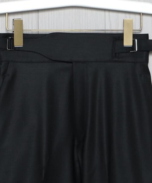 H　BEAUTY&YOUTH UNITED ARROWS（エイチビューティーアンドユースユナイテッドアローズ）の「＜H＞TORORICAL CLOTH GURKHA PANTS 23SS/パンツ（スラックス・レディース・ダークグレー/ネイビー・S/M）」の7枚目の写真