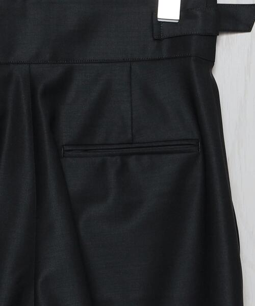 H　BEAUTY&YOUTH UNITED ARROWS（エイチビューティーアンドユースユナイテッドアローズ）の「＜H＞TORORICAL CLOTH GURKHA PANTS 23SS/パンツ（スラックス・レディース・ダークグレー/ネイビー・S/M）」の12枚目の写真