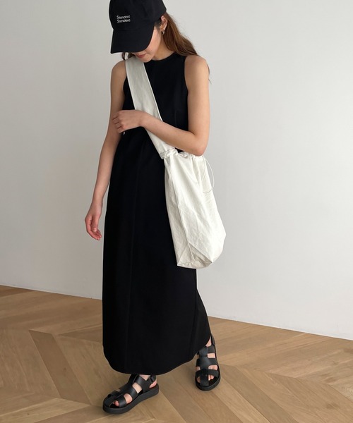 CANAL JEAN（キャナルジーン）の「El mar　NEWオックスショルダーバッグ（ショルダーバッグ・レディース・ベージュ/ブラック/オフホワイト・ONE SIZE）」の11枚目の写真