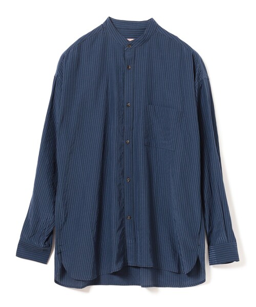 BEAMS LIGHTS ビームスライツ ストライプシャツ L BEAMS LIGHTS（ビームスライツ）の「BEAMS LIGHTS / ストライプ