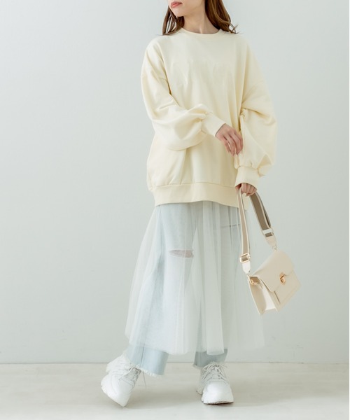 OLIVE des OLIVE（オリーブデオリーブ）の「ラインベルトショルダー（ショルダーバッグ・レディース・ブラウン/アイボリー/サックスブルー・FREE）」の22枚目の写真