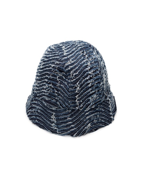 MYne（マイン）の「Wave Denim Bucket Hat（ハット）」 - WEAR