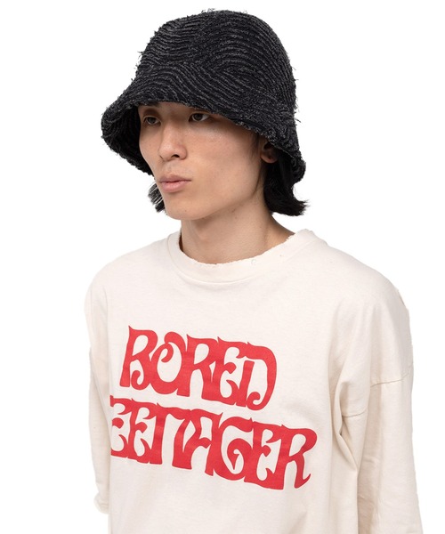 MYne（マイン）の「Wave Denim Bucket Hat（ハット）」 - WEAR