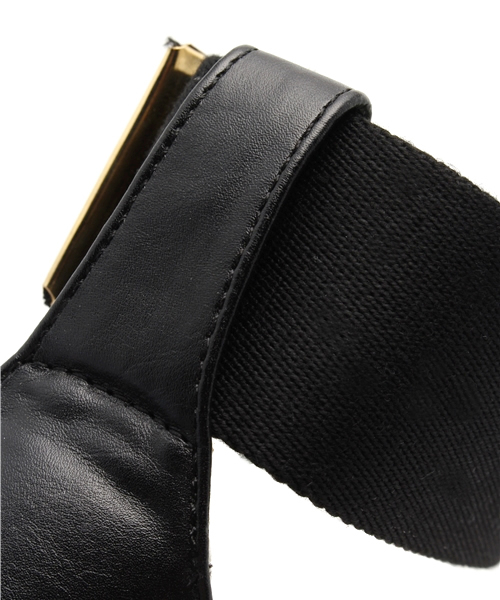 SOLPRESA（ソルプレーサ）の「【SOLPRESA】テープサンダル（サンダル・レディース・ホワイト/ブラック/マルチ・24.5/23.5）」の11枚目の写真