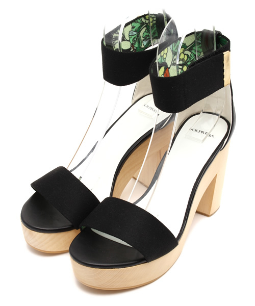 SOLPRESA（ソルプレーサ）の「【SOLPRESA】テープサンダル（サンダル・レディース・ホワイト/ブラック/マルチ・24.5/23.5）」の16枚目の写真