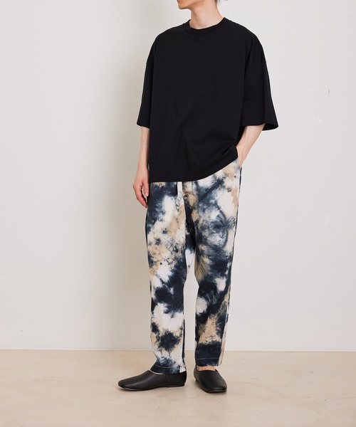 【Albini/アルビニ】オーガニック ポンチ ドロップショルダー ビッグ Tシャツ ADAM ET ROPE' tシャツ 「新色追加」「Albini/アルビニ