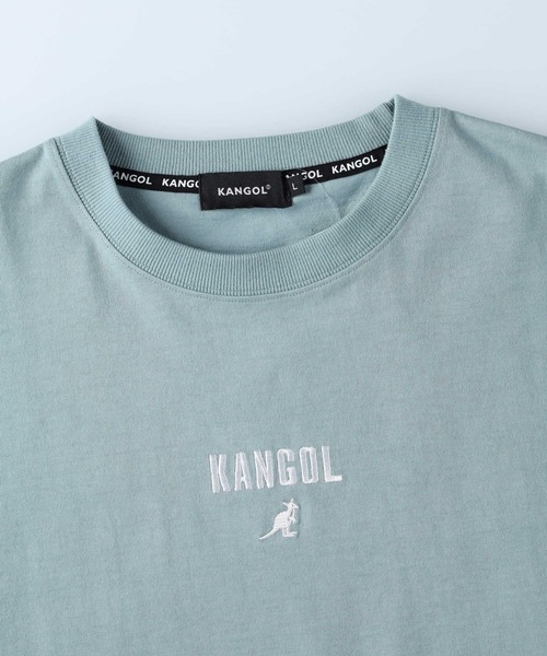 KANGOL（カンゴール）の「【KANGOL】フェイクレイヤードＴシャツ（Tシャツ/カットソー・メンズ・ライム/オフホワイト/ブラック・L/M/S/XL）」の10枚目の写真