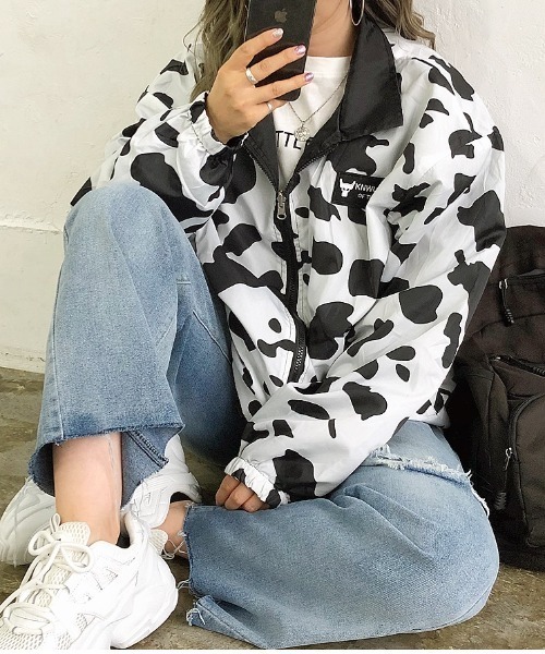 SHEENA(シーナ)の「リバーシブルシャカシャカブルゾン(テーラードジャケット・レディース・ブラック・M)」の4枚目の写真