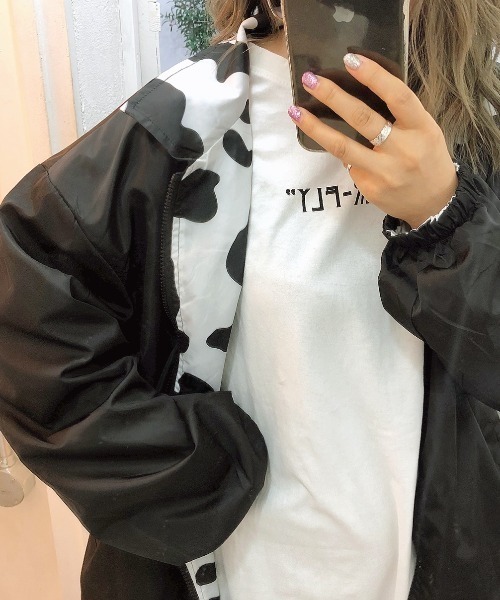 SHEENA(シーナ)の「リバーシブルシャカシャカブルゾン(テーラードジャケット・レディース・ブラック・M)」の14枚目の写真