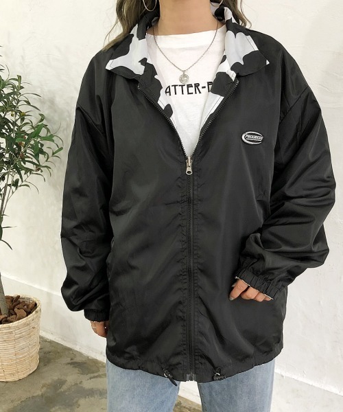 SHEENA(シーナ)の「リバーシブルシャカシャカブルゾン(テーラードジャケット・レディース・ブラック・M)」の11枚目の写真