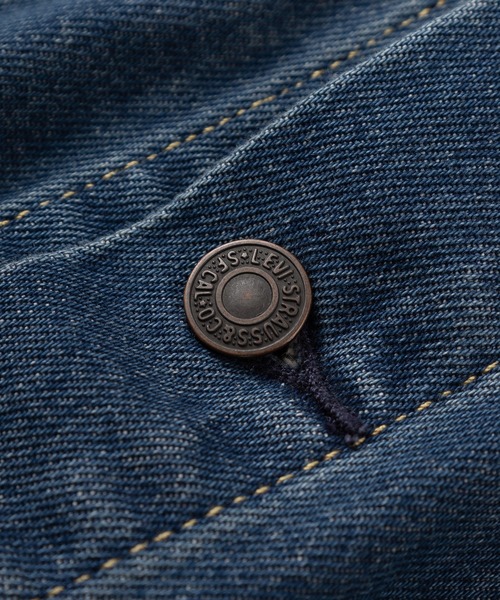 Levi's(リーバイス)の「【Levi’s/リーバイス】ヴィンテージフィット オーバーサイズ デニムジャケット/ TRUCKER JACKET/INDIGO/STONEWASH(デニムジャケット・メンズ・ブラック/ダークインディゴブルー・S/M/L/XL)」の5枚目の写真