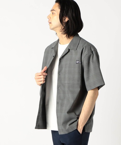 Grand PARK（グランドパーク）の「ドライタッチストレッチオープンカラーシャツ（シャツ/ブラウス・メンズ・ブラック/ホワイト/ベージュ系その他/グレー系その他・LARGE/MEDIUM/X-LARGE）」の4枚目の写真