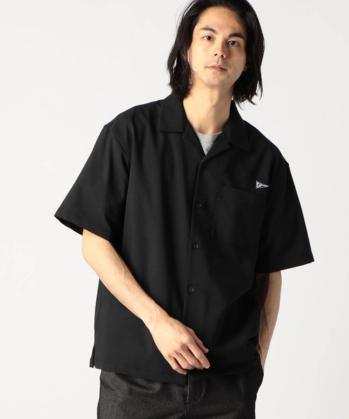 Grand PARK（グランドパーク）の「ドライタッチストレッチオープンカラーシャツ（シャツ/ブラウス・メンズ・ブラック/ホワイト/ベージュ系その他/グレー系その他・LARGE/MEDIUM/X-LARGE）」の3枚目の写真