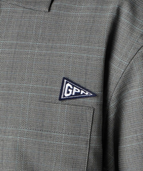 Grand PARK（グランドパーク）の「ドライタッチストレッチオープンカラーシャツ（シャツ/ブラウス・メンズ・ブラック/ホワイト/ベージュ系その他/グレー系その他・LARGE/MEDIUM/X-LARGE）」の10枚目の写真