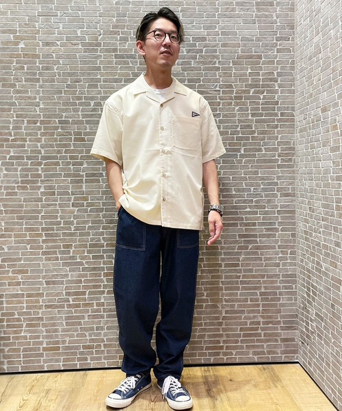 Grand PARK（グランドパーク）の「ドライタッチストレッチオープンカラーシャツ（シャツ/ブラウス・メンズ・ブラック/ホワイト/ベージュ系その他/グレー系その他・LARGE/MEDIUM/X-LARGE）」の17枚目の写真