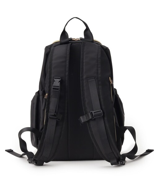 SHOO・LA・RUE(シューラルー)の「◆【撥水】12ポケットファンクションリュック【ワンタッチ着脱】(バックパック/リュック・レディース・ブラック系3/ブラック・00)」の15枚目の写真