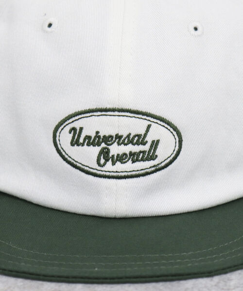 UNIVERSAL OVERALL(ユニバーサルオーバーオール)の「【UNIVERSAL OVERALL/ユニバーサルオーバーオール】オーバルロゴ刺しゅうソフトキャップ(キャップ・レディース・ブラック/ベージュ/ホワイト系その他4・FREE)」の8枚目の写真