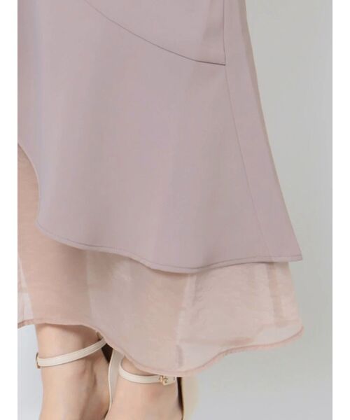 RESEXXY（リゼクシー）の「シアードッキングマーメイドスカート（スカート・レディース・ブラック/ベージュ/アイボリー・FREE）」の21枚目の写真