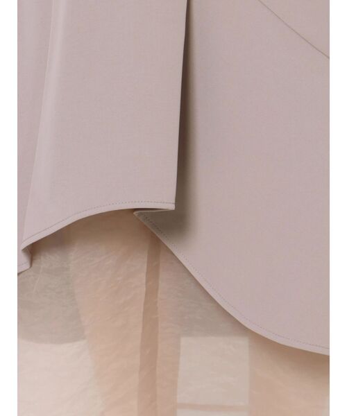 RESEXXY（リゼクシー）の「シアードッキングマーメイドスカート（スカート・レディース・ブラック/ベージュ/アイボリー・FREE）」の18枚目の写真