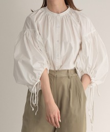 Amiur | squeeze sleeve gather blouse(シャツ/ブラウス)