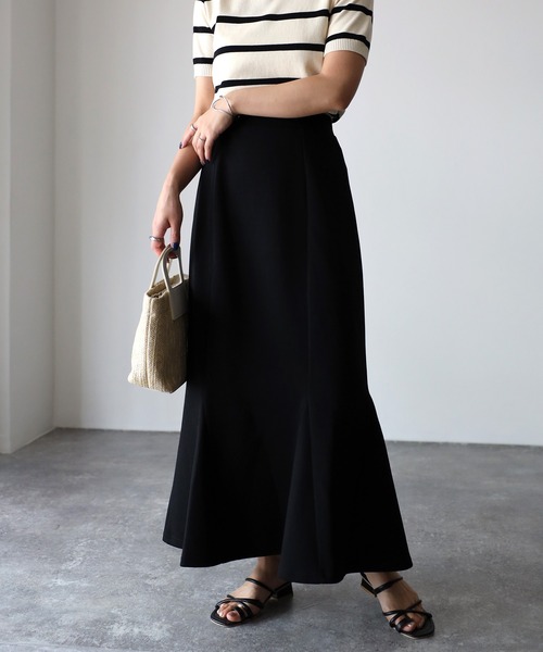 Riberry（リベリー）の「ダンボールマーメイドスカート（スカート・レディース・ブラック/アイボリー・FREE）」の15枚目の写真