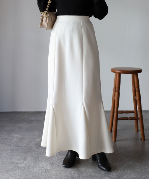 Riberry（リベリー）の「ダンボールマーメイドスカート（スカート・レディース・ブラック/アイボリー・FREE）」の18枚目の写真