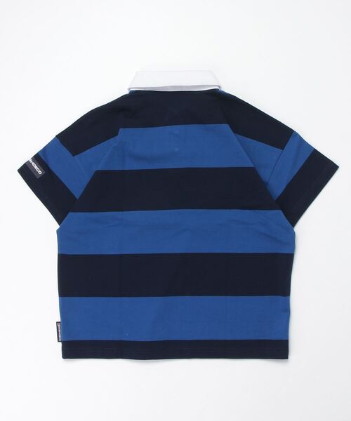 DC（ディーシー）の「DC/ディーシー 23 KD BORDER POLO SS23 キッズ ボーダー ポロ ショートスリーブ Tシャツ スケートボード 公園 ポロシャツ YPL232606（ポロシャツ・キッズ・ブルー系その他/グリーン系その他・160cm/140cm/150cm/130cm/120cm）」の3枚目の写真
