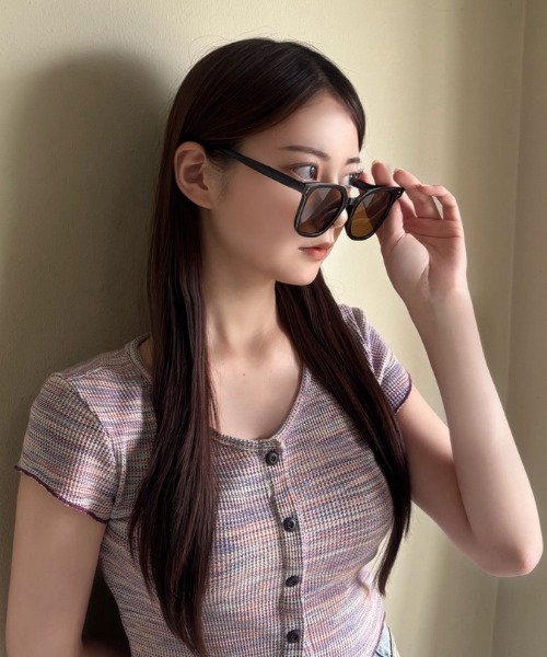 セール】【コーデのワンポイントに大活躍！】UVカット カラーレンズ