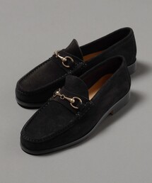 IL MOCASSINO / スエード ビットローファー