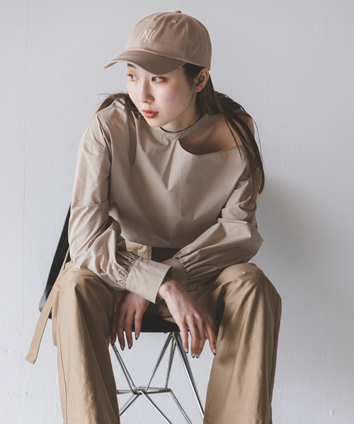 Noble(ノーブル)の「【N.Jam】CAP(キャップ・レディース・ベージュ/グリーン・FREE)」の10枚目の写真