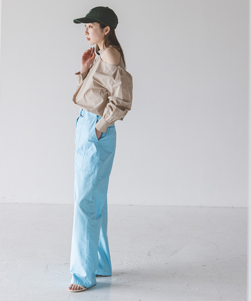 Noble(ノーブル)の「【N.Jam】CAP(キャップ・レディース・ベージュ/グリーン・FREE)」の19枚目の写真