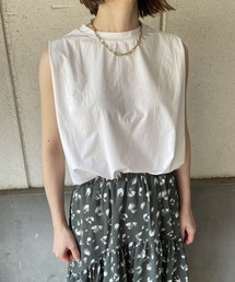 シルケット天竺ノースリーブ