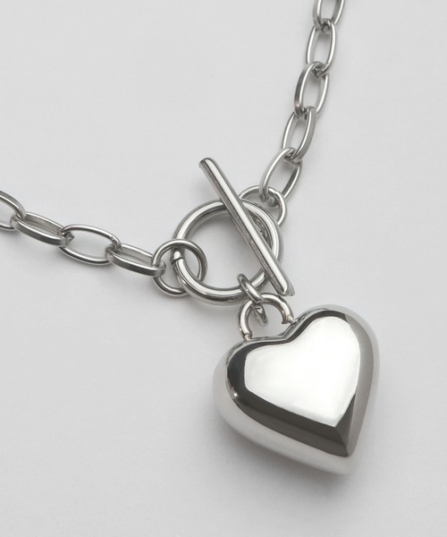 blackdia ocean（ブラックダイヤオーシャン）の「blackdia ocean ハートマンテルネックレス（ネックレス・レディース・シルバー・FREE）」の3枚目の写真