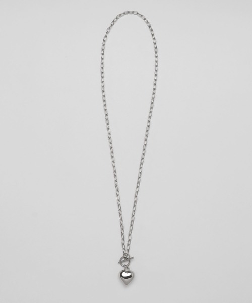 blackdia ocean（ブラックダイヤオーシャン）の「blackdia ocean ハートマンテルネックレス（ネックレス・レディース・シルバー・FREE）」の5枚目の写真