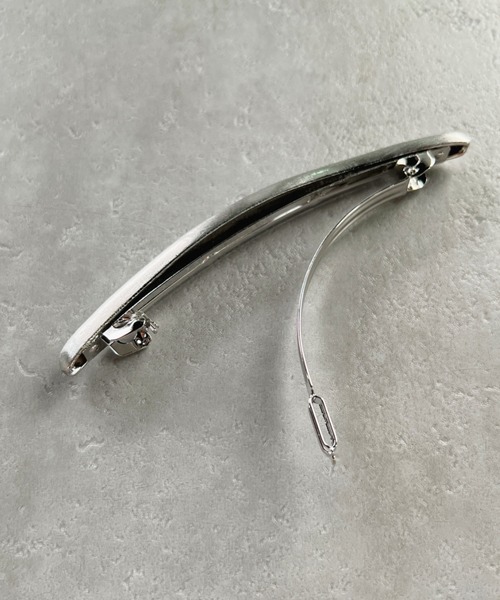 iso（イソ）の「トゥイッグスティックマットバレッタ（バレッタ/ヘアクリップ・レディース・シルバー/ゴールド・FREE）」の10枚目の写真