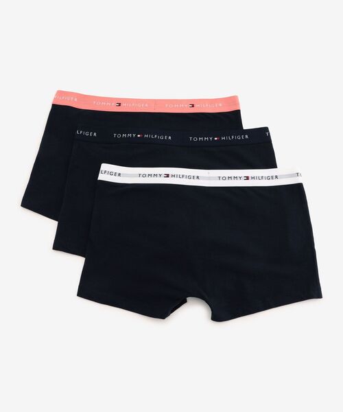 TOMMY HILFIGER（トミーヒルフィガー）の「ウエストバンドトランクス3P（トランクス・メンズ・マルチ/ダークグレー/その他・LARGE/MEDIUM）」の4枚目の写真