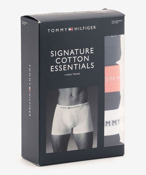 TOMMY HILFIGER（トミーヒルフィガー）の「ウエストバンドトランクス3P（トランクス・メンズ・マルチ/ダークグレー/その他・LARGE/MEDIUM）」の7枚目の写真
