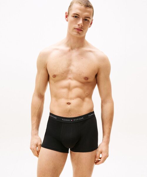TOMMY HILFIGER（トミーヒルフィガー）の「ウエストバンドトランクス3P（トランクス・メンズ・マルチ/ダークグレー/その他・LARGE/MEDIUM）」の8枚目の写真