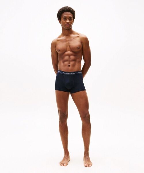 TOMMY HILFIGER（トミーヒルフィガー）の「ウエストバンドトランクス3P（トランクス・メンズ・マルチ/ダークグレー/その他・LARGE/MEDIUM）」の15枚目の写真