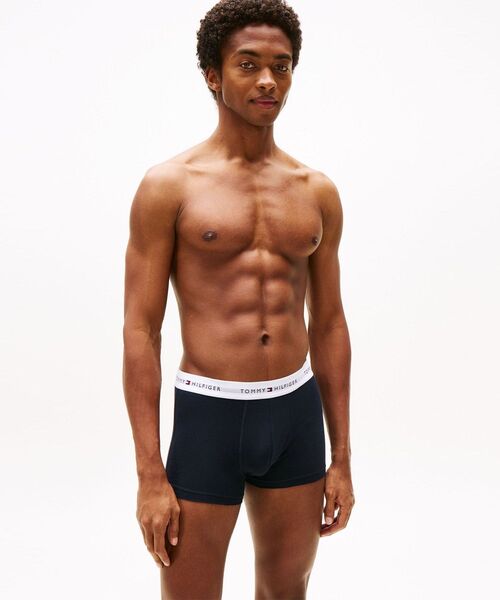 TOMMY HILFIGER（トミーヒルフィガー）の「ウエストバンドトランクス3P（トランクス・メンズ・マルチ/ダークグレー/その他・LARGE/MEDIUM）」の19枚目の写真