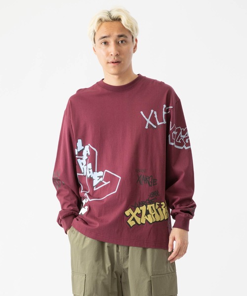 XLARGE（エクストララージ）の「GRAFFITI L/S TEE（Tシャツ/カットソー