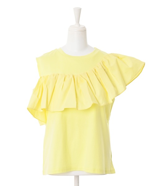 Narcissus（ナルシス）の「【Narcissus】ワンショルフリルタンク（タンクトップ・レディース・ブラック/イエロー・FREE）」の11枚目の写真