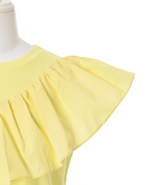 Narcissus（ナルシス）の「【Narcissus】ワンショルフリルタンク（タンクトップ・レディース・ブラック/イエロー・FREE）」の15枚目の写真