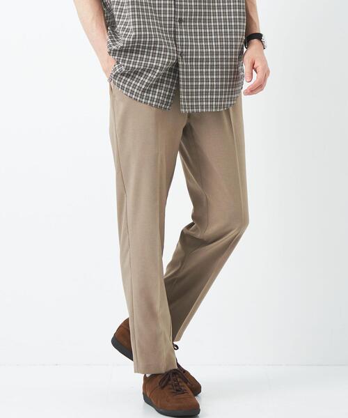 green label relaxing（グリーンレーベルリラクシング）の「ポリエステル エコ オルマイ イージーパンツ -ウォッシャブル・ストレッチ・防シワ-（その他パンツ・メンズ・ブラック/ベージュ/オレンジ/ダークグリーン・S/XL/M/L）」の6枚目の写真