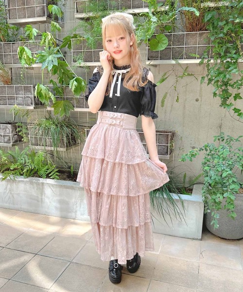 【関税込み】Constanca Entrudo ピンク ポリエステル スカート item324034516002-1-2.jpg