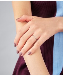 Settimissimo（セッティミッシモ）の「金属アレルギー対応サージカルステンレス316Lカッティングデザインリング（リング）」