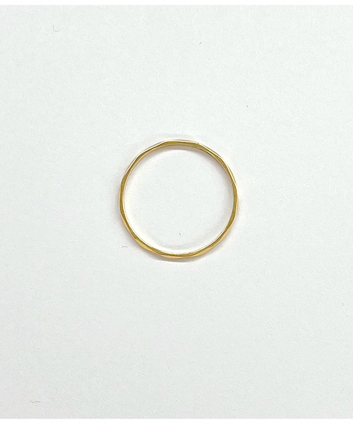 Settimissimo(セッティミッシモ)の「金属アレルギー対応サージカルステンレス316Lカッティングデザインリング(リング・レディース・ゴールド/シルバー・FREE)」の9枚目の写真